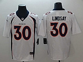 Nike Broncos 30 Phillip Lindsay White Vapor Untouchable Limited Jerseys,baseball caps,new era cap wholesale,wholesale hats